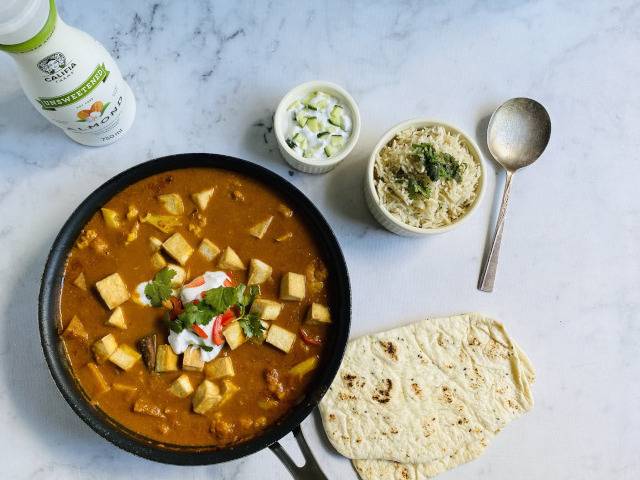 Crispy Tofu & Veggie Curry