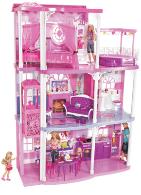 Barbie Pink Dream Beach House | Female.com.au