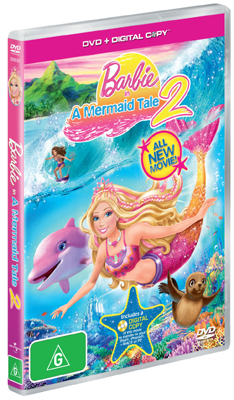 Barbie in A Mermaid Tale 2 DVDs