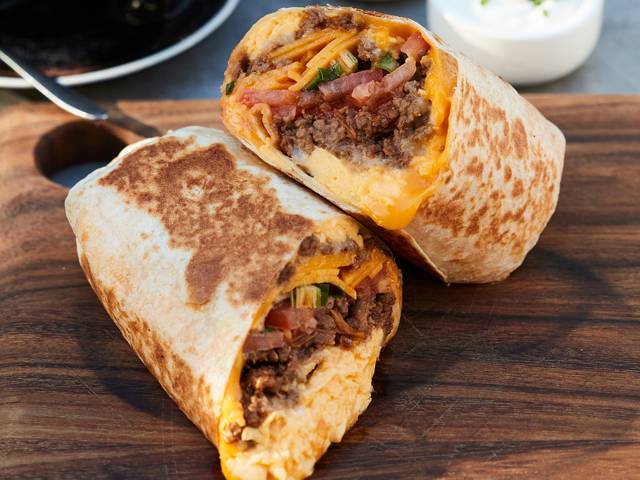 Beefy Breakfast Burritos | Girl.com.au