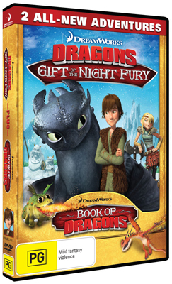 Dragons Gift of the Night Fury DVD | Girl.com.au