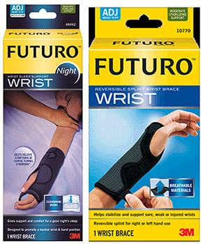 3M Futuro Wrist Support Packs | Female.com.au