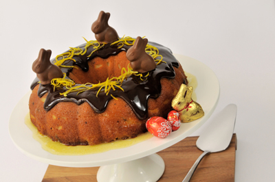 Lindt Orange Semolina Syrup Cake  Lindt Easter Range