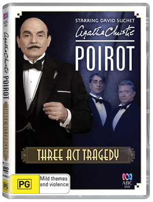 Agatha Christie's Poirot: Three Act Tragedy DVDs | Female.com.au