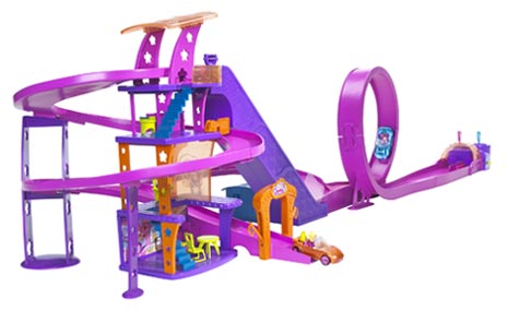 Polly Pocket Race to the Mall Polly Wheels