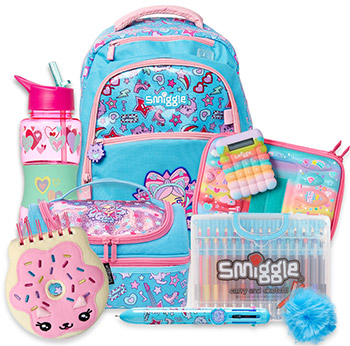 smiggle furry backpack