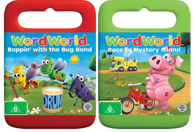 Word World Race to Mystery Island and Boppin' with the Bug Band ...